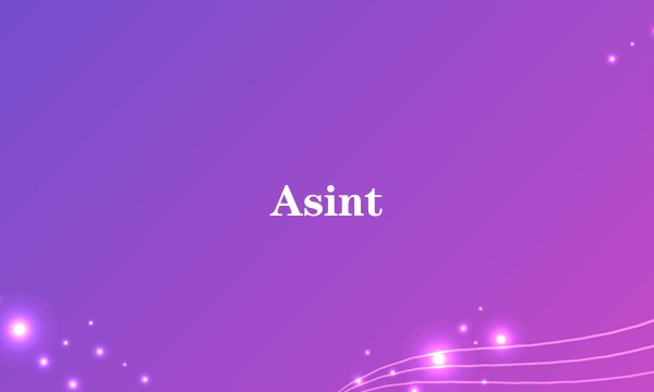 Asint
