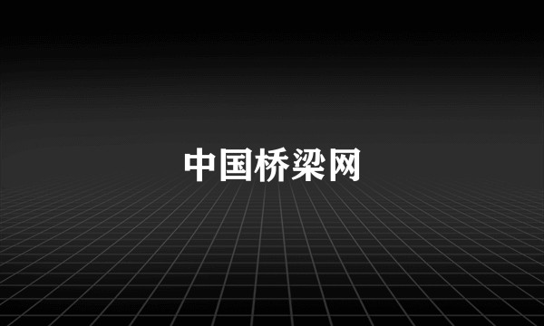 中国桥梁网