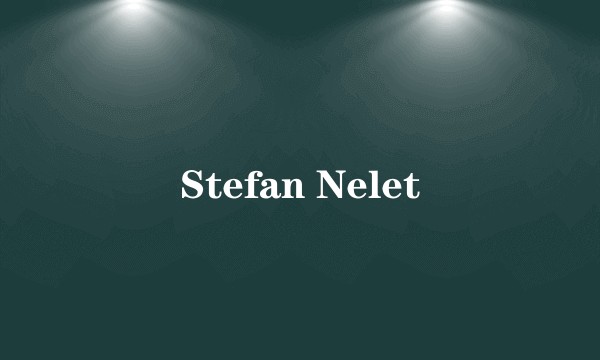 Stefan Nelet