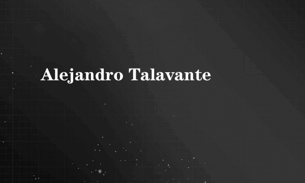 Alejandro Talavante