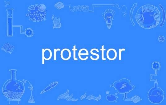 protestor