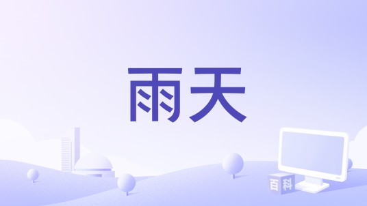雨天（胡锦华演唱的歌曲作品）