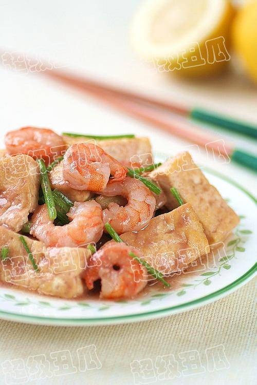虾酱烧豆腐
