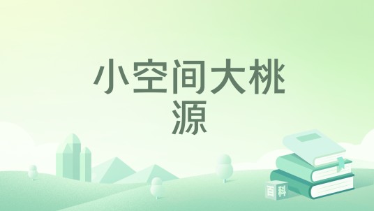 小空间大桃源