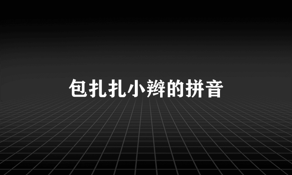 包扎扎小辫的拼音