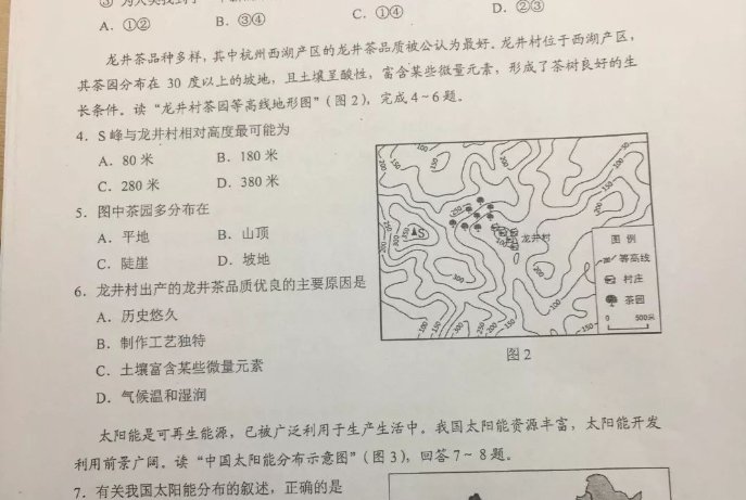 会考成绩的A、 B、 C、 D是什么意思啊？