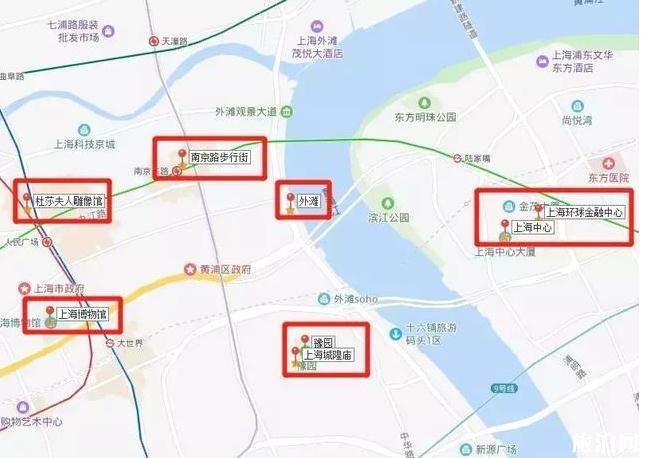 上海外滩一日游攻略路线