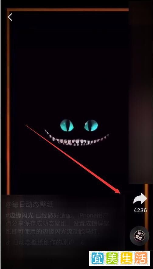 抖音上苹果手机跑马灯动态壁纸怎么设置
