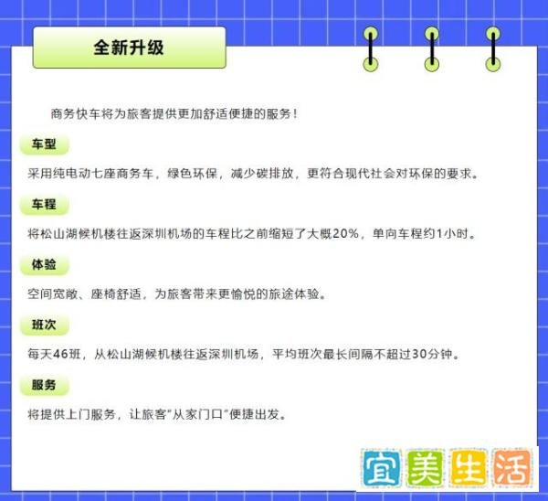 交通升级丨松山湖候机楼?深圳机场“商务快车”正式启用!