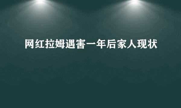 网红拉姆遇害一年后家人现状