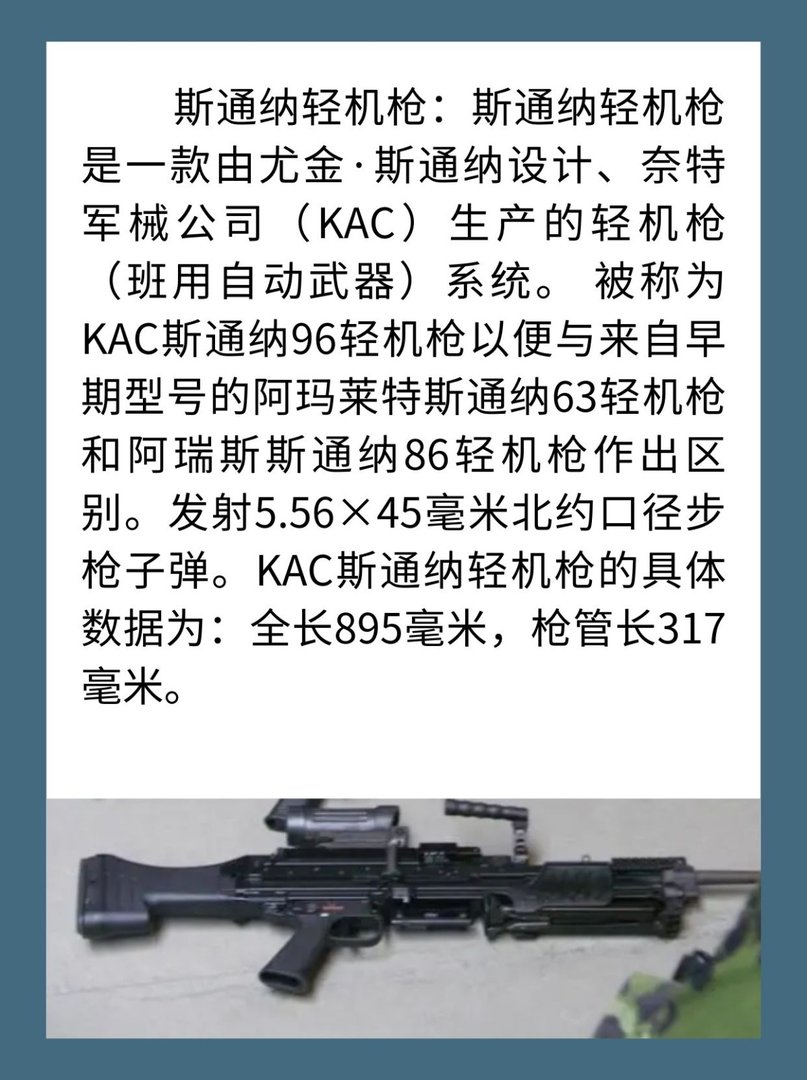 KAC锯式机枪的身世