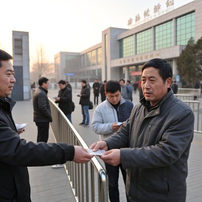 今天去北京协和医院，5:30过去都没号，遇到号贩子被忽悠了然后拿我的
