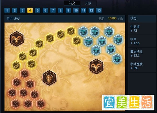 LOL锤石天赋符文加点？