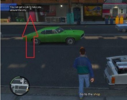 gta4怎么打车?
