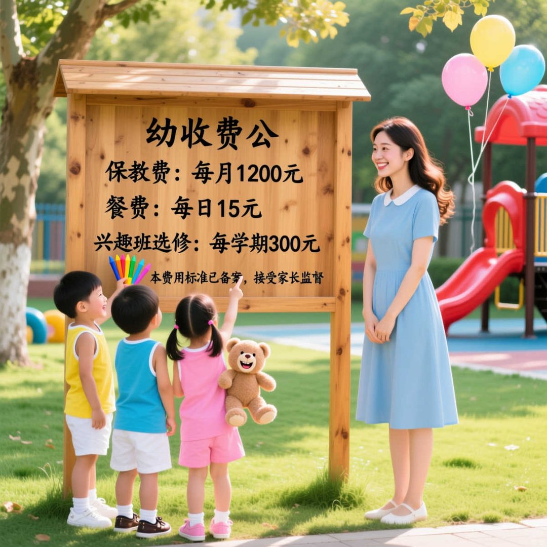 梅州幼儿园收费