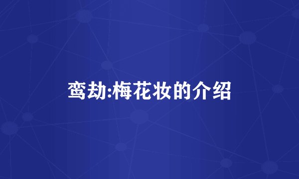 鸾劫:梅花妆的介绍