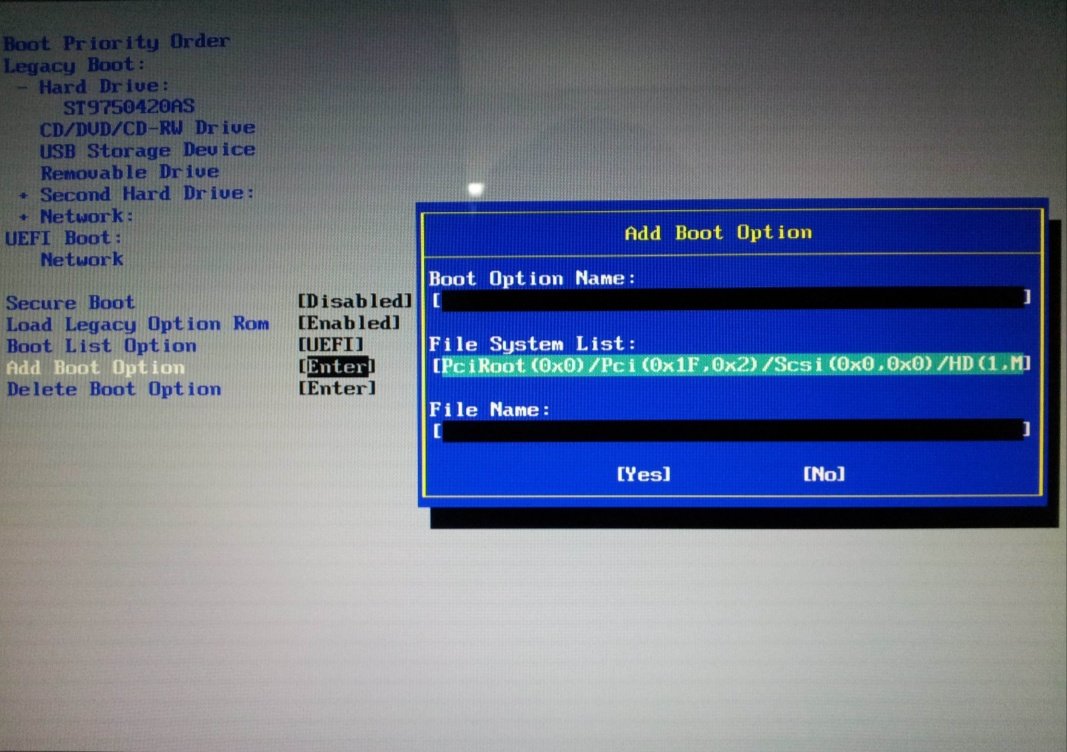 boot option#1是什么意思？
