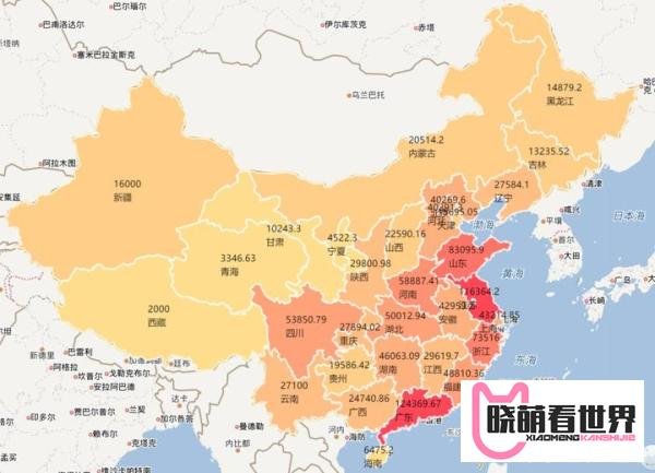 最全!2021年中国31个省份GDP排行榜!