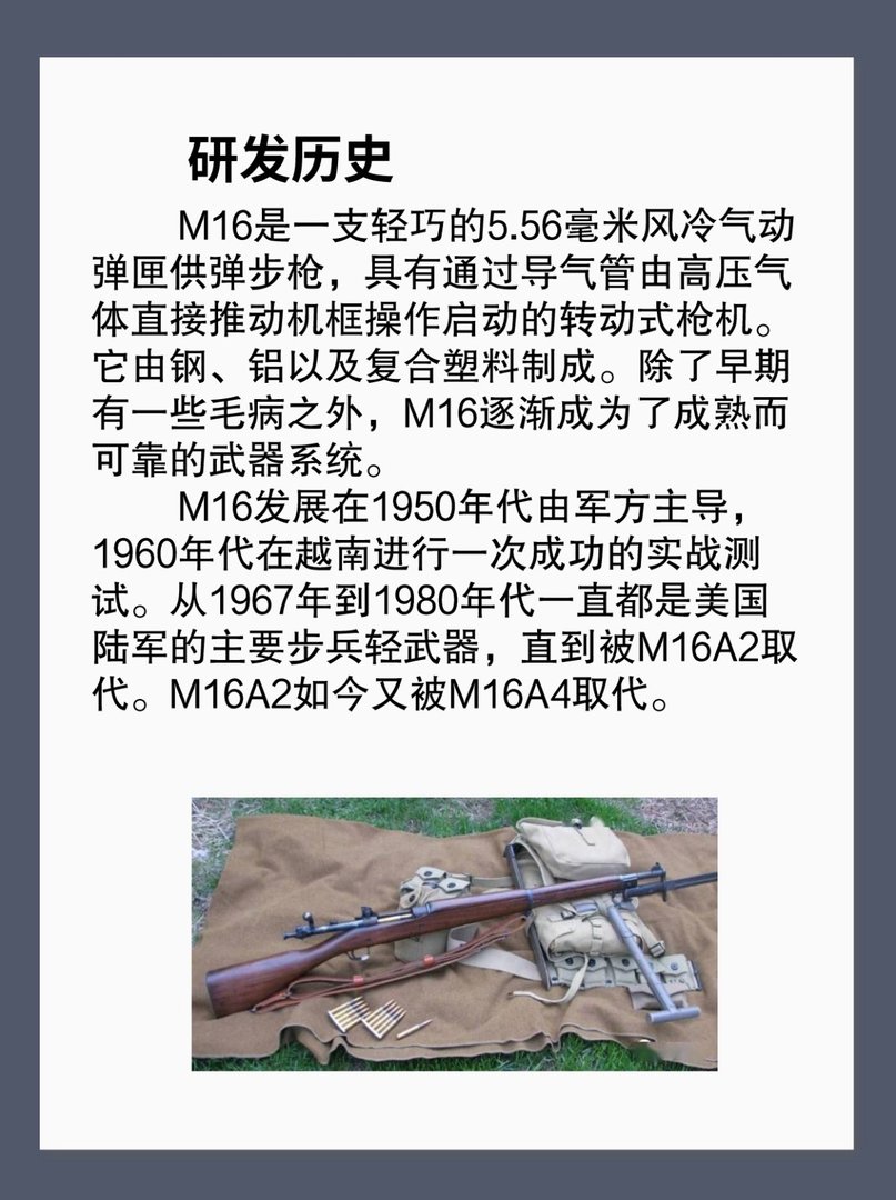 M-16步枪介绍