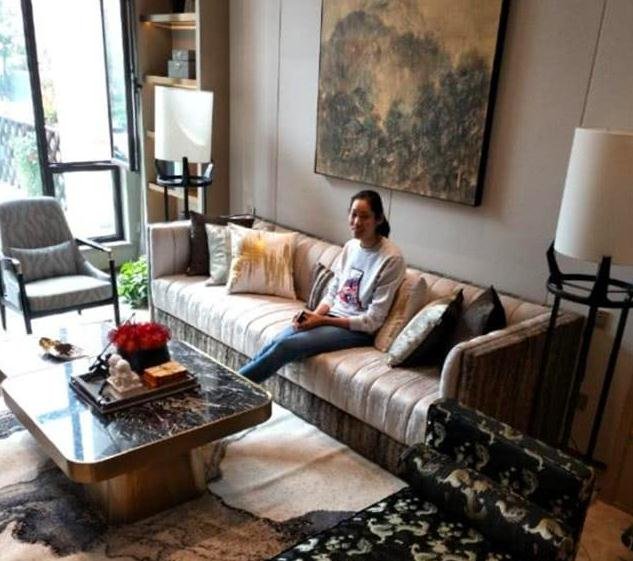 看看朱婷豪宅有多豪华呢?