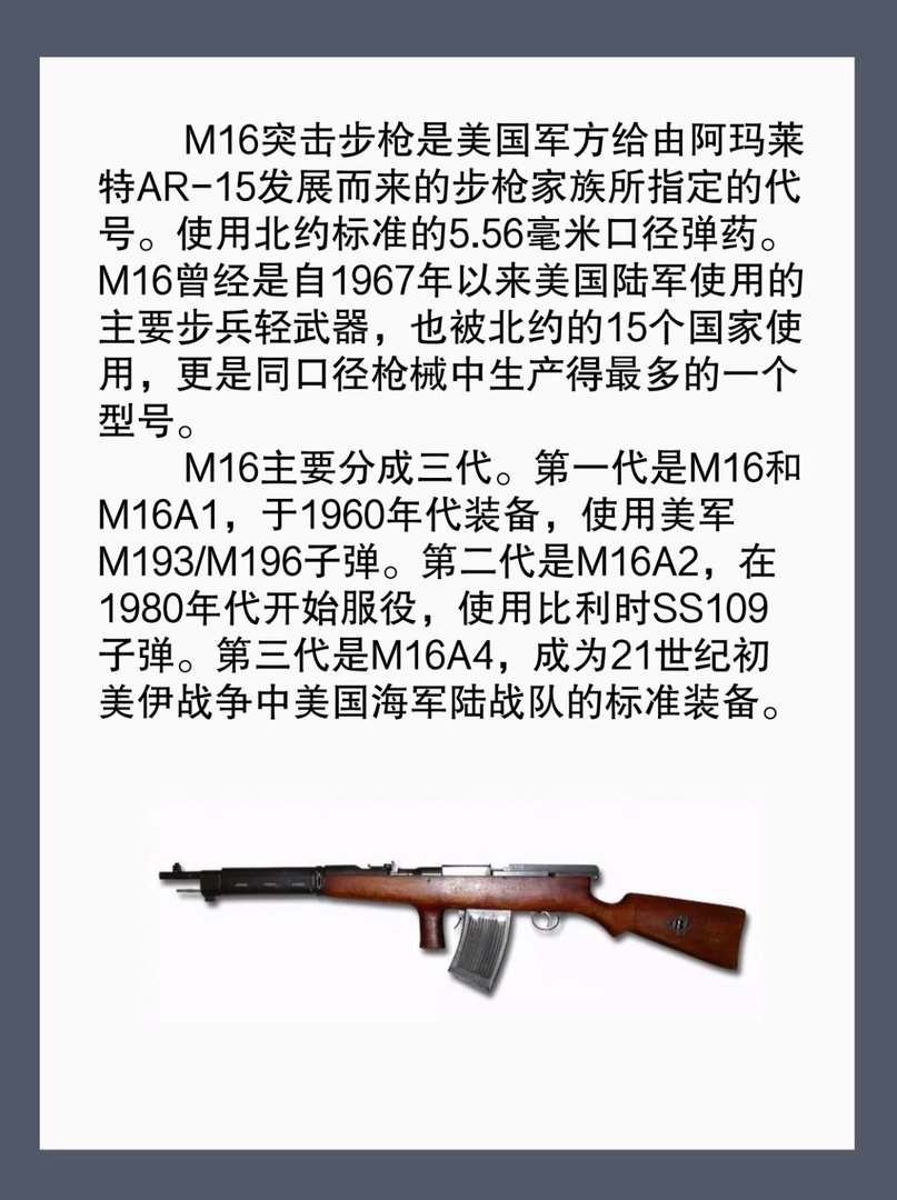 M-16步枪介绍