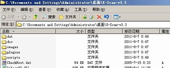 图解X-Scan扫描器使用方法