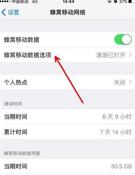 苹果6p怎么打开VOLte功能
