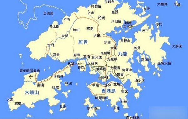 香港有多大面积相当于哪个城市