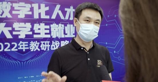 千锋教研院接受北京电视台专访:培养数字化人才,护航大学生就业