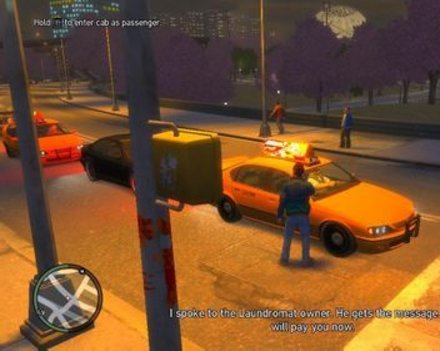 gta4怎么打车?