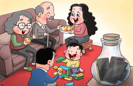 家人的爱是怎样的？