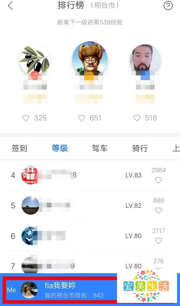百度地图如何查看我的排行榜？