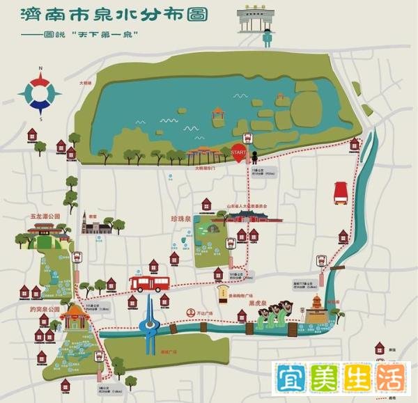 山东省的省会城市“济南市”，为什么会被称为“泉城”？