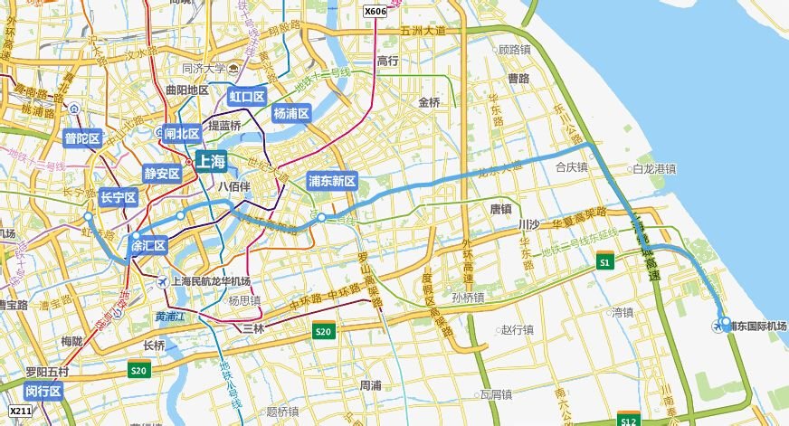 上海机场3线