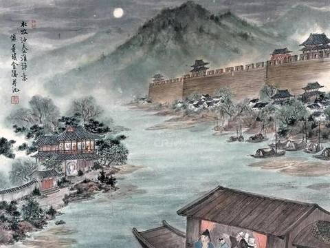 战火连连,兵荒马乱“望湖楼”酒家依然是一片灯红酒绿,歌舞升平,歌女搔首弄姿,这真是“ ”······