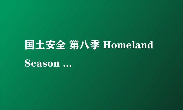 国土安全 第八季 Homeland Season 8 (2020)全集未删减高清版免费下载