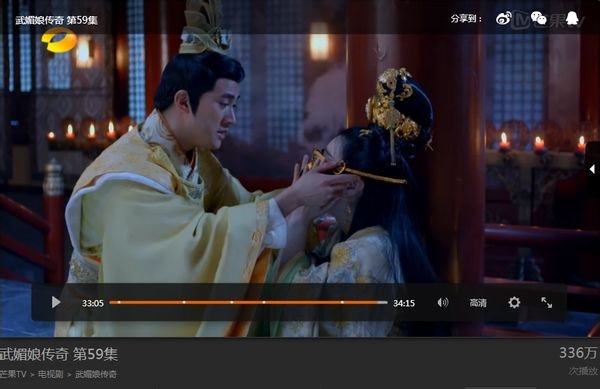 武媚娘传奇里的武媚娘在第几集和稚奴有一腿的？后来怎么能莫名其妙就有了稚奴的孩子了？