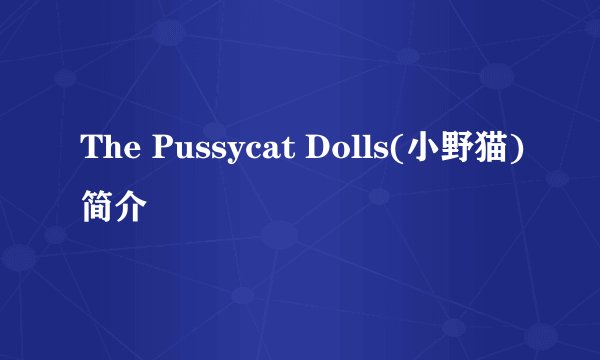 The Pussycat Dolls(小野猫)简介