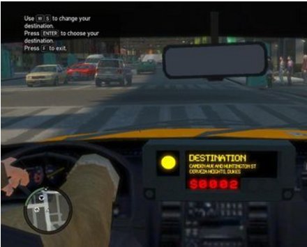 gta4怎么打车?