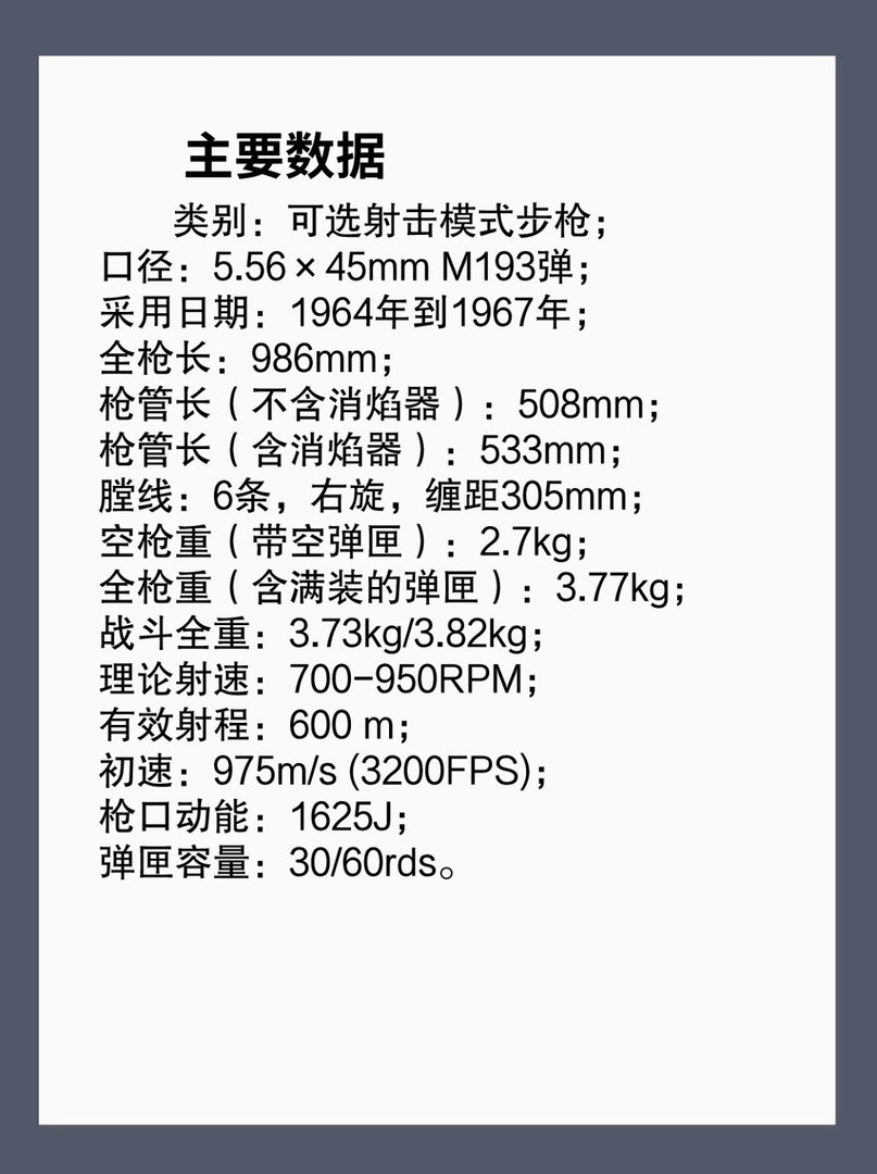 M-16步枪介绍
