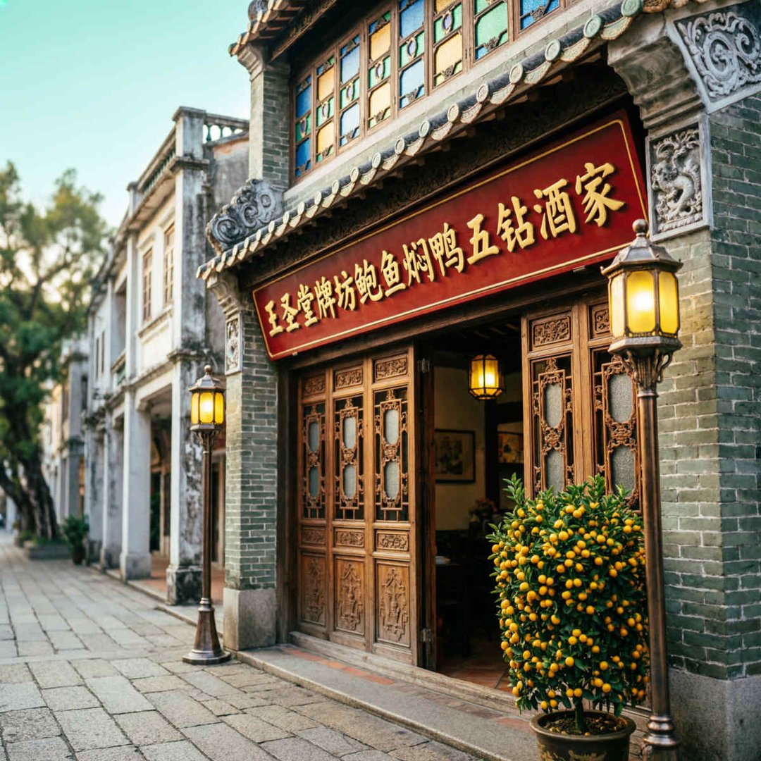 广州御口福饭店历史