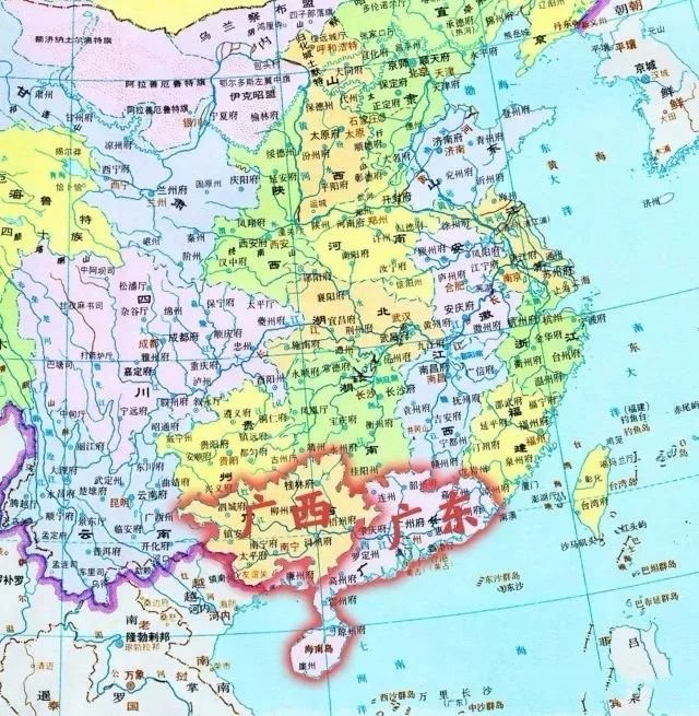 广西和广东的距离多远