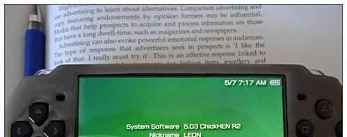 PSP3000/2000V3用5.03GEN-C安装教程