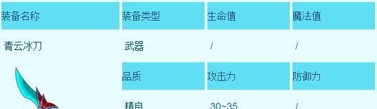造梦西游3里面的青云冰刀怎么获得？
