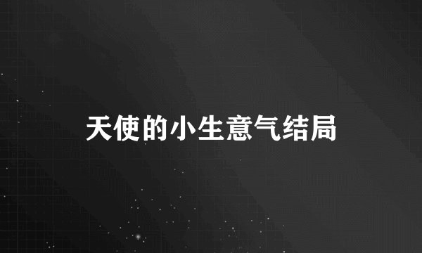 天使的小生意气结局