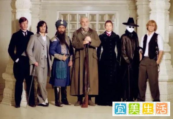 蒸汽朋克，科学幻想，维多利亚哥特文学，电影及原著漫画都很精彩