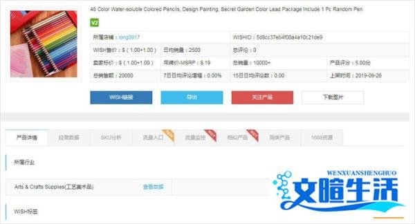 小虎电商浏览器:牛魔王数据助手在wish店铺数据分析有哪些?