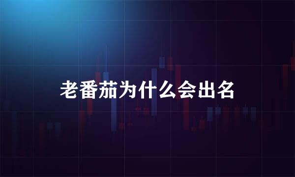 老番茄为什么会出名