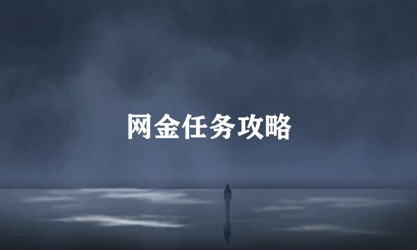 网金任务攻略