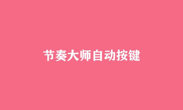 节奏大师自动按键